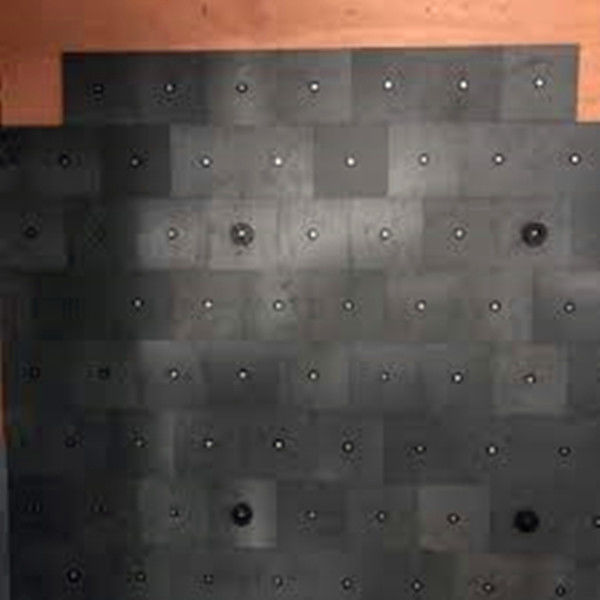 Thickness 6.7mm Ferrite Tile Absorber For Emc Anechoic Chamber rf shielding room