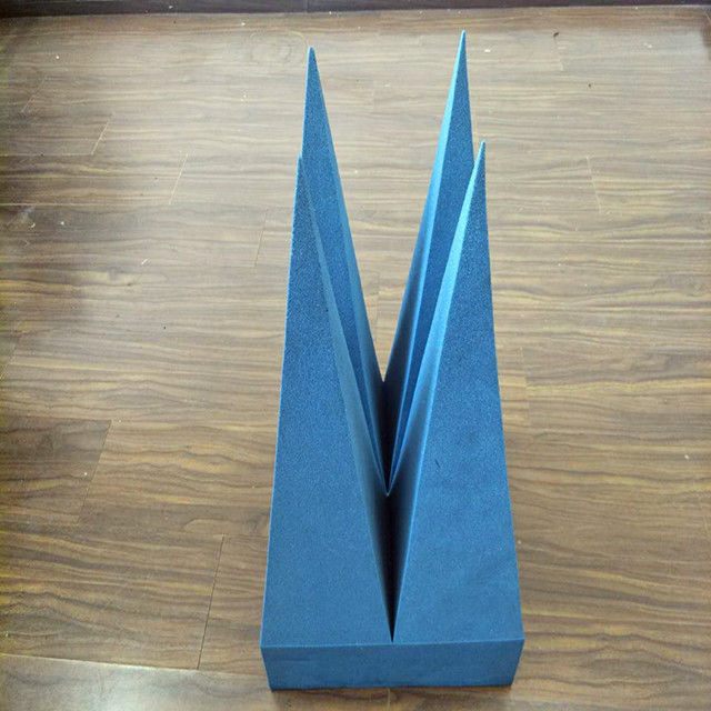 Polyurethane Magnetic RF Pyramid Absorber Foam Sheet Composite Electromagnetic Noise emc anechoic chamber rf shielding room
